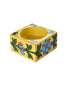 Blue Pottery Candle Holder Set Of 2pcs.